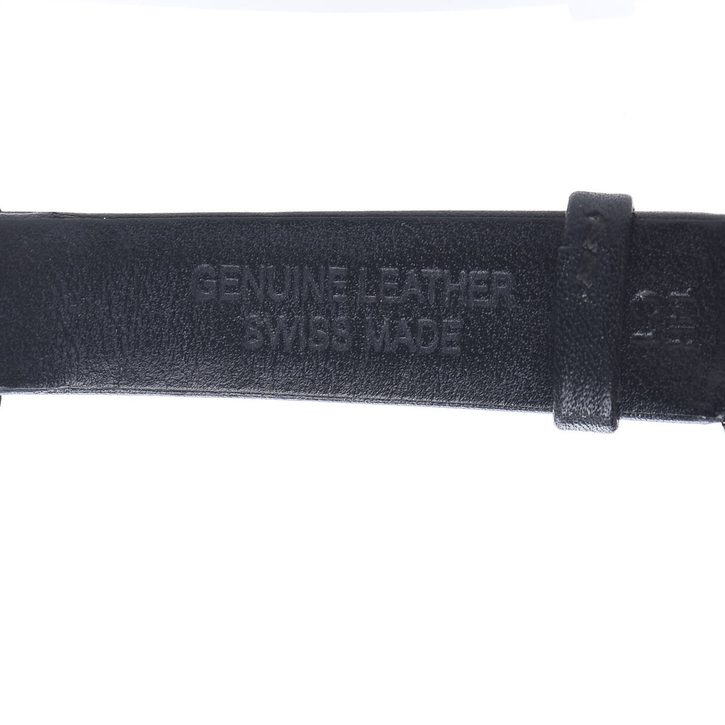 Stainless Steel Calfskin 29mm Atlas 2-Hand Quartz Watch Black