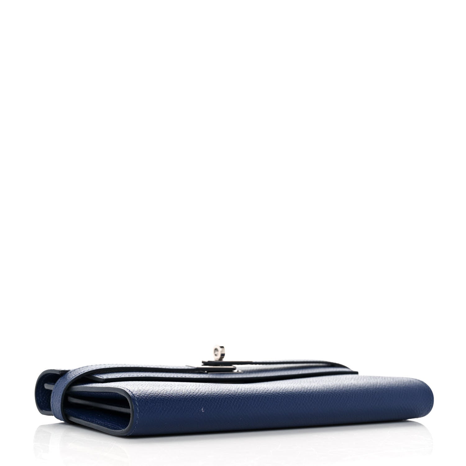 Hermes Epsom Kelly Longue Wallet Bleu Saphir 4 of 10