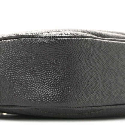 Saint Laurent Grain De Poudre Matelasse Monogram Mini Lou Camera Bag Asphalt 9 of 10
