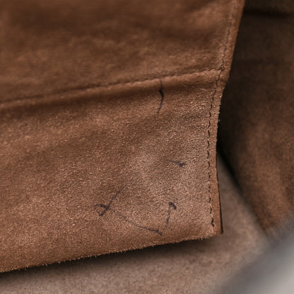 Celine Smooth Calfskin Suede Large Tri-Color Trapeze Taupe 11 of 17