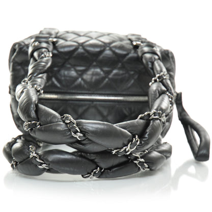 Chanel Ligne Lady Braid Small Tote Black 5 of 9