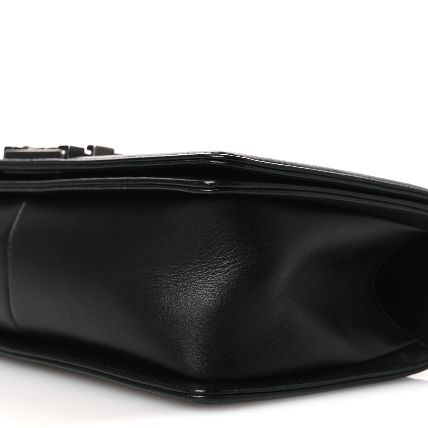 Chanel Calfskin Quilted Medium Boy Flap Black 10 of 10