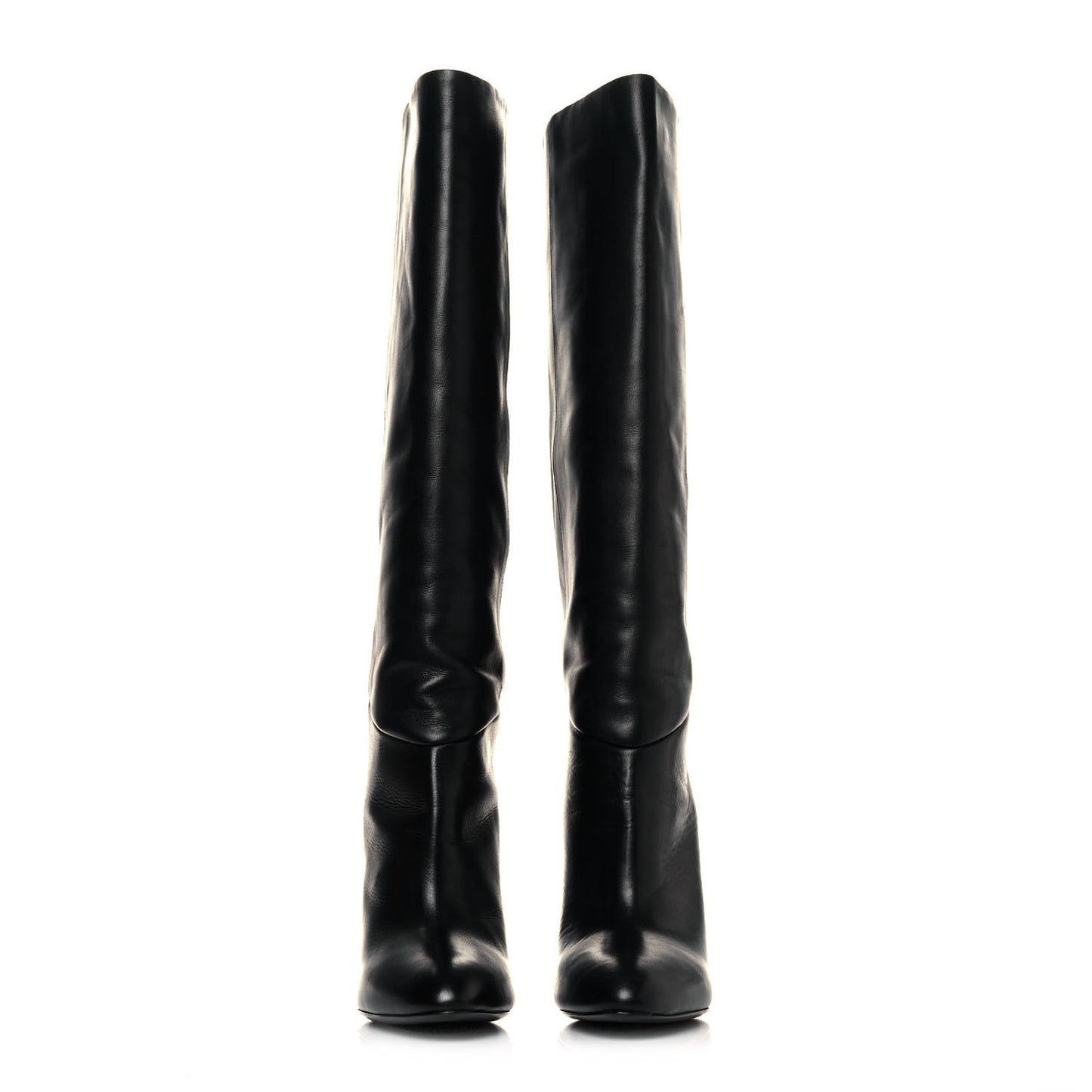 Calfskin Cartel Boots 39.5 Black