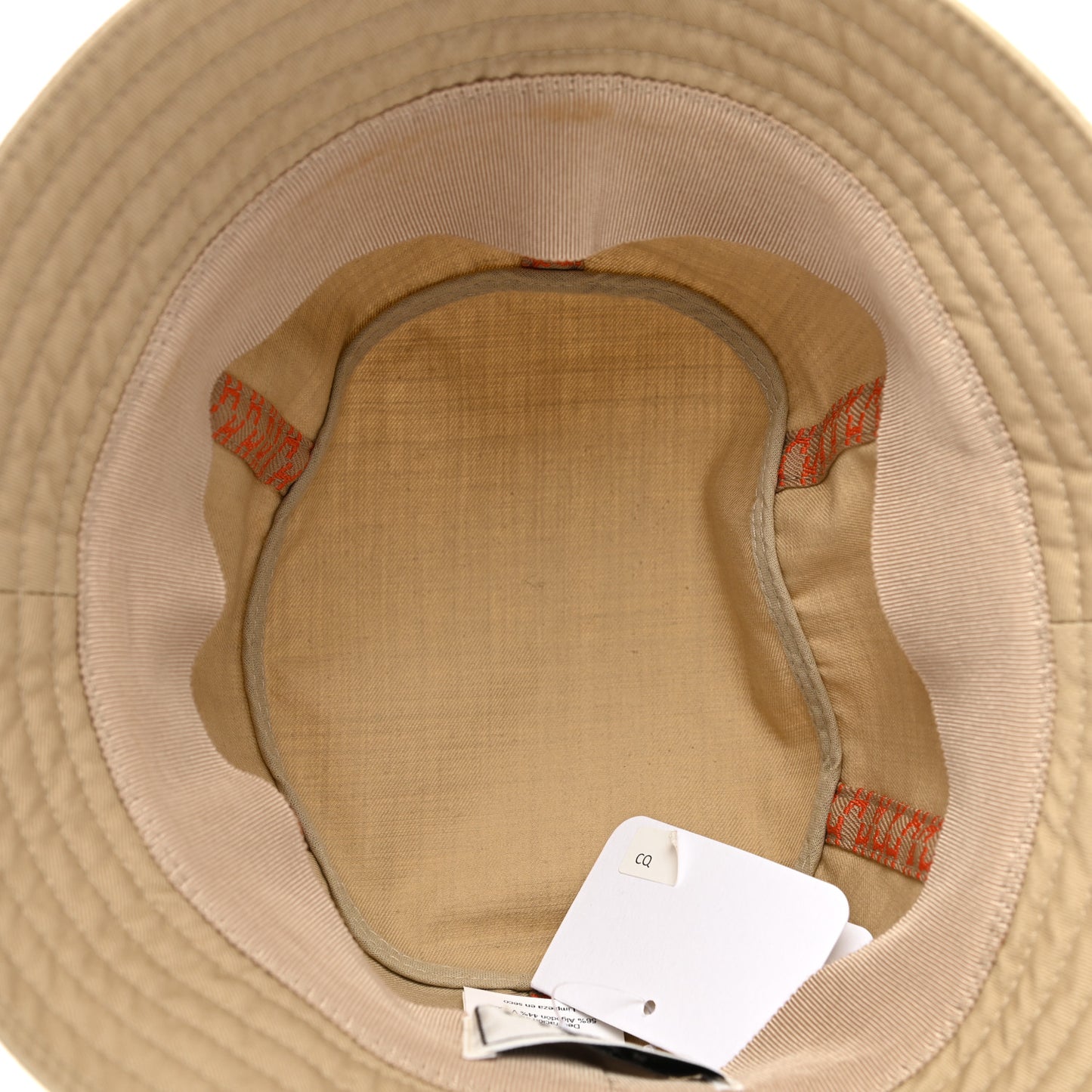 Gabardine Cotton Calvi Bucket Hat 59 Beige Toast