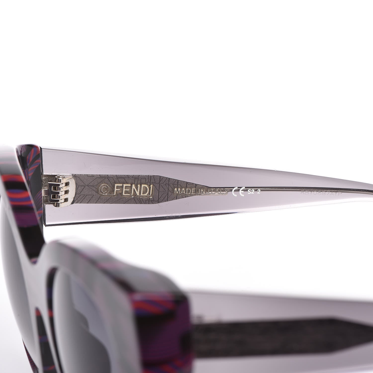 Fendi Cat Eye Fanny Sunglasses FF 0105/S Grey 6 of 7