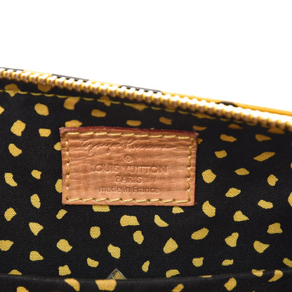 Louis Vuitton Vernis Kusama Infinity Dots Papillon 30 Yellow 6 of 8