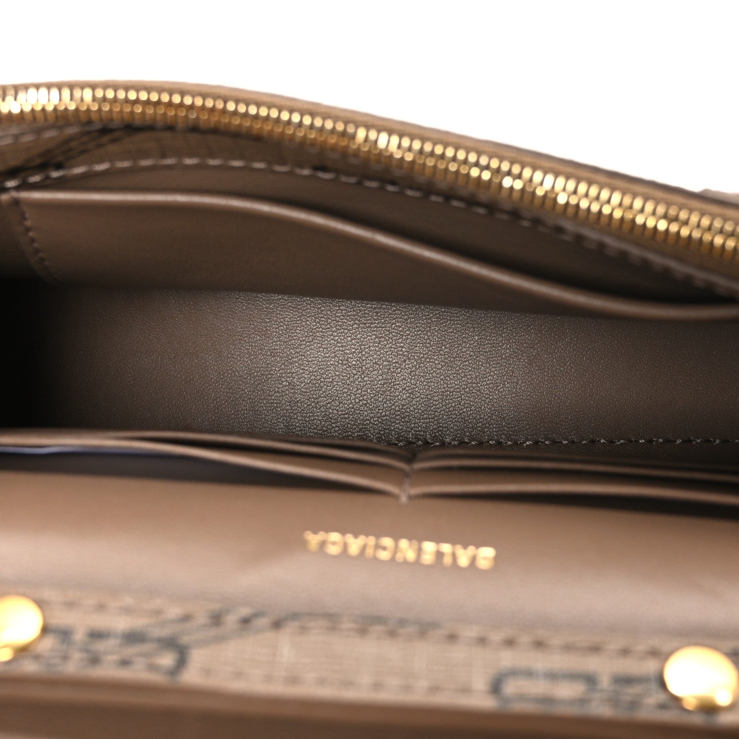 Balenciaga Coated Canvas BB Monogram Hourglass Chain Bag Beige Brown 5 of 10