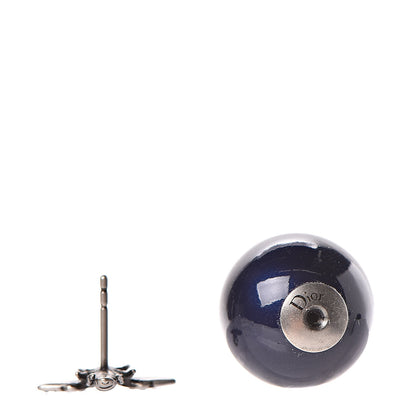 Christian Dior Mise En Dior Tribal Bee Earrings Navy 3 of 5