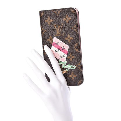 Louis Vuitton Monogram My LV World Tour iPhone 7/8 Plus Folio Case Rose Ballerine 2 of 12