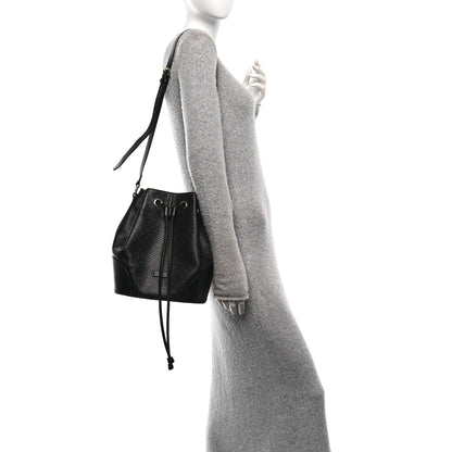 Gucci Bright Diamante Medium Bucket Bag Black 2 of 13
