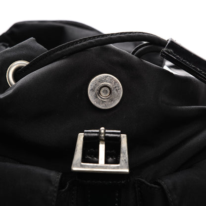 Prada Nylon Vela Medium Backpack Black 8 of 8