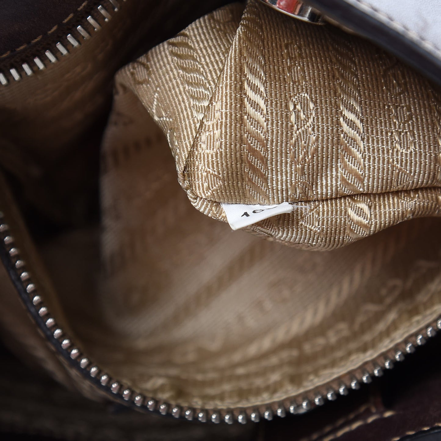 Jacquard Logo Hobo Brown