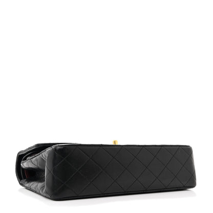 Chanel Lambskin Quilted Medium Double Flap Navy 4 of 12