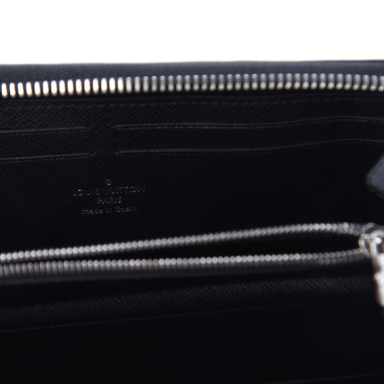 Louis Vuitton Epi Clemence Wallet Black 6 of 10