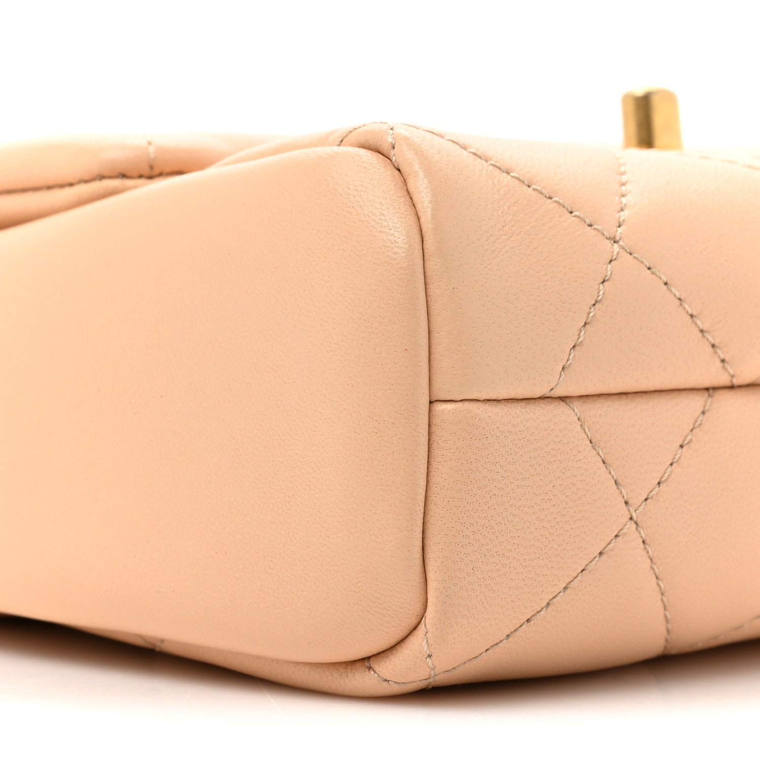 Chanel Lambskin Quilted Side-Packs Beige 12 of 12