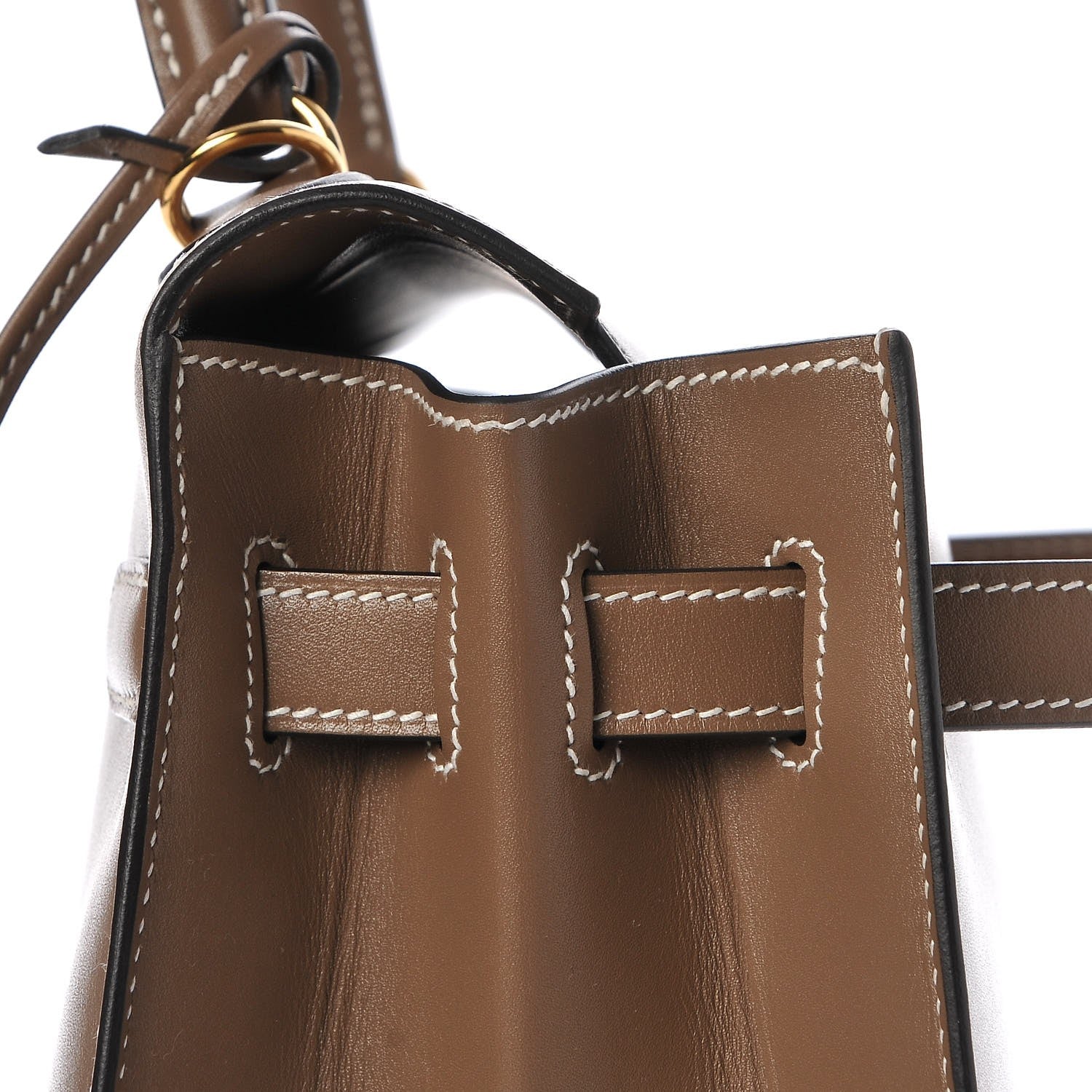 Hermes Tadelakt Sellier Kelly 32 Etoupe 28 of 32