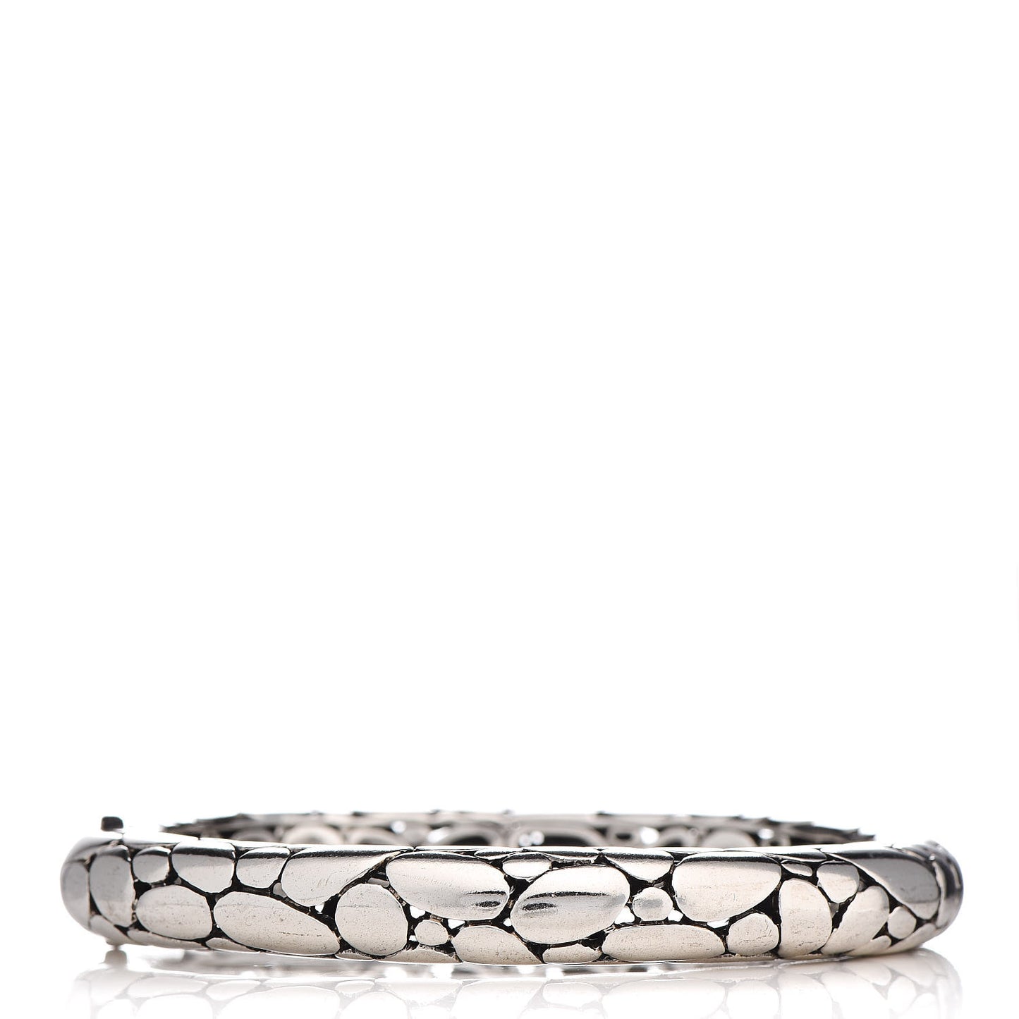 Sterling Silver Kali Hinged Bangle Bracelet