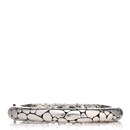 John Hardy Sterling Silver Kali Hinged Bangle Bracelet 1 of 7