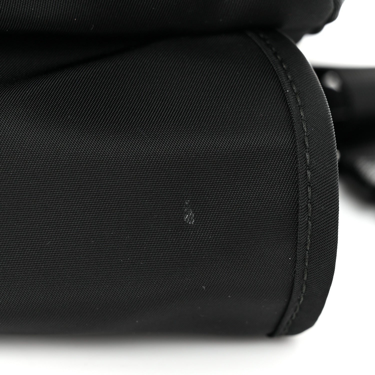 Prada Nylon Vela Double Snap Buckle Messenger Bag Black 12 of 12