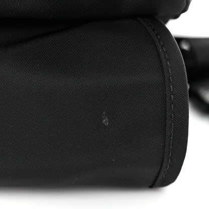 Prada Nylon Vela Double Snap Buckle Messenger Bag Black 12 of 12