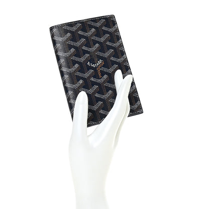 Goyard Goyardine Grenelle Passport Wallet Navy 2 of 6