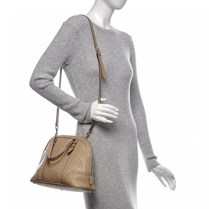 Gucci Microguccissima Small Nice Top Handle Dome Bag Beige 2 of 7
