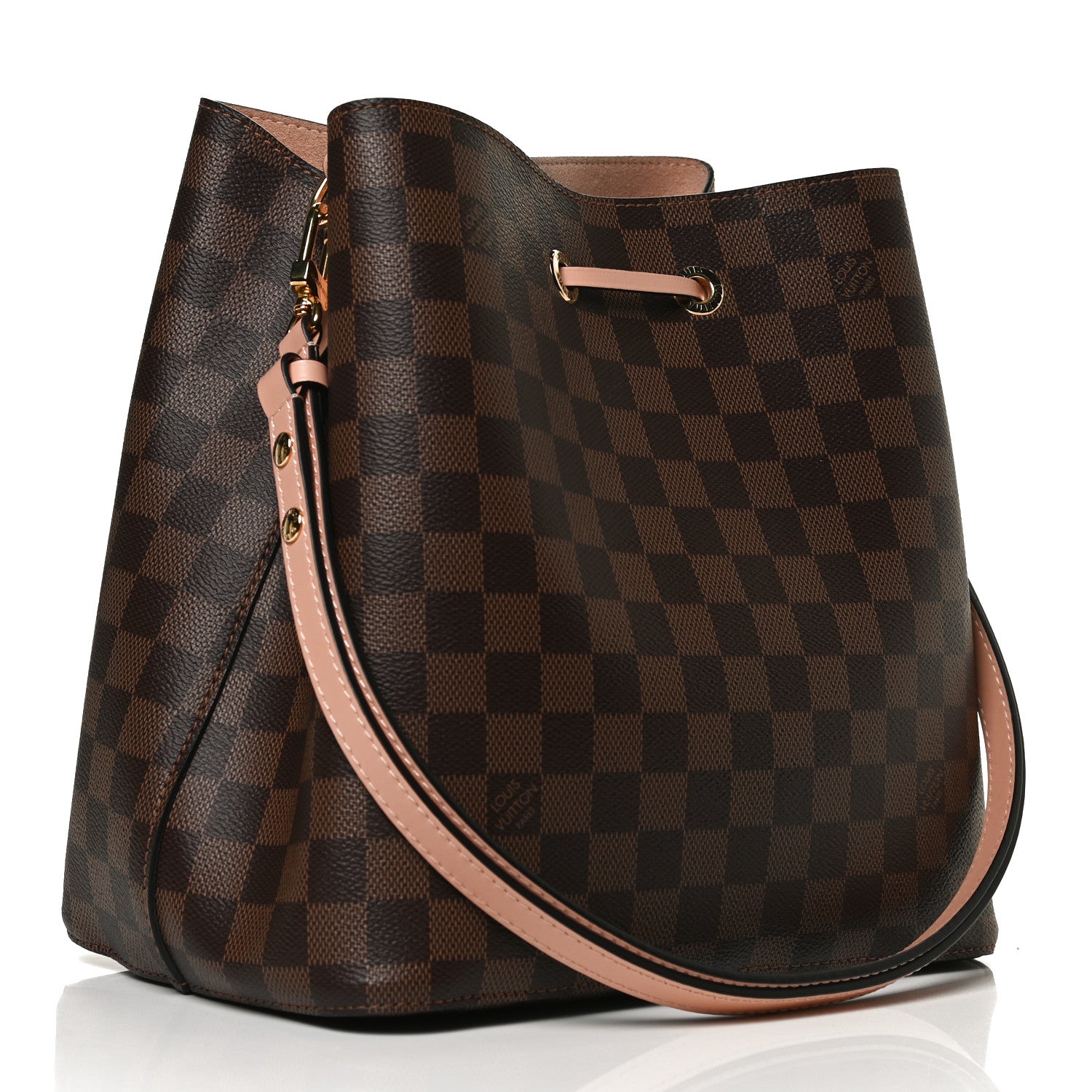 Louis Vuitton Damier Ebene Neonoe MM Venus Pink 3 of 9