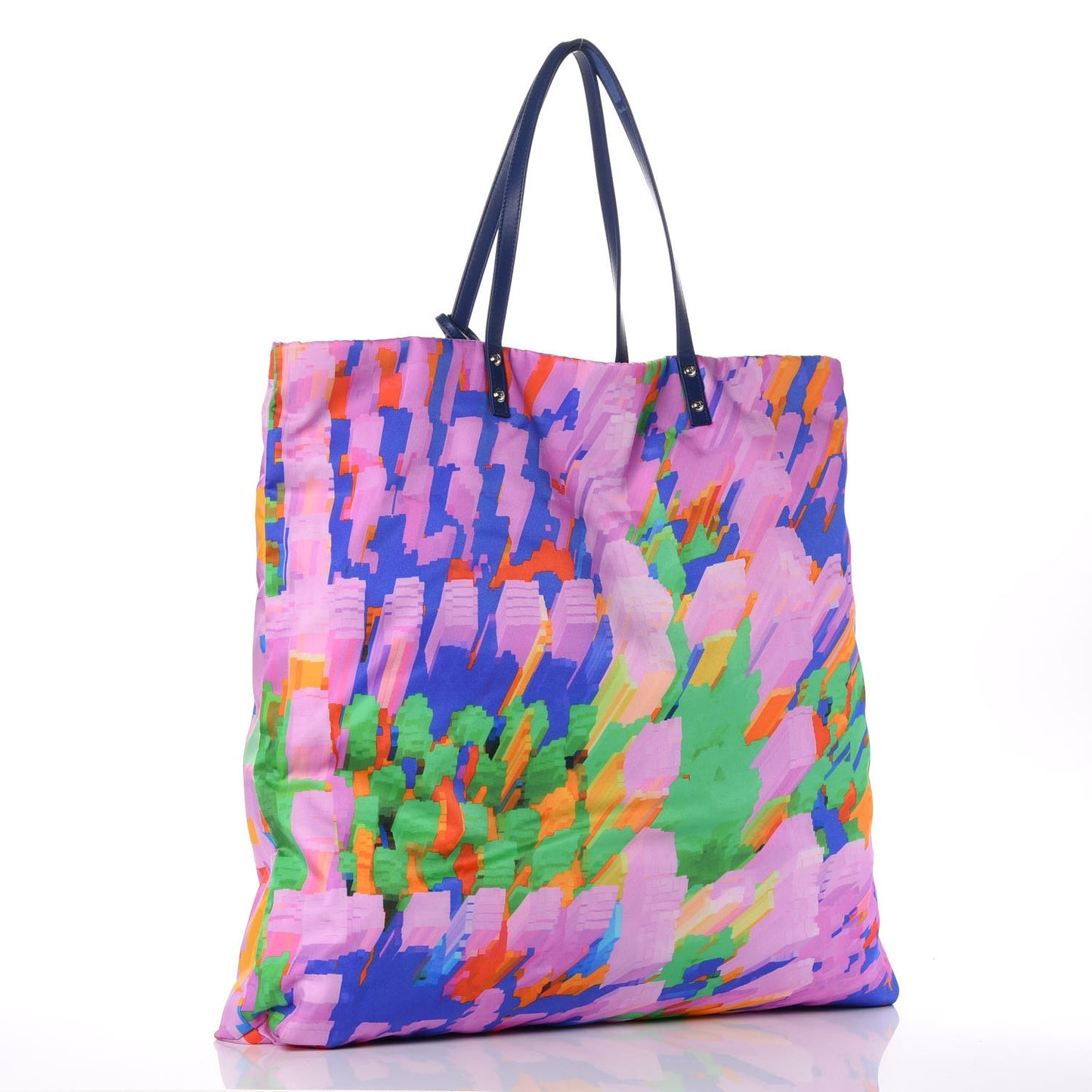 Nylon Printed CC Tote Multicolor