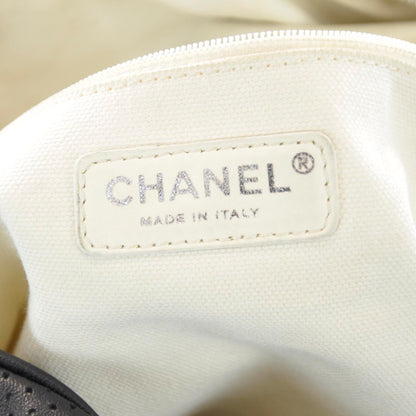 Chanel Perforated Baseball Spirit Ligne Hobo Black 9 of 10