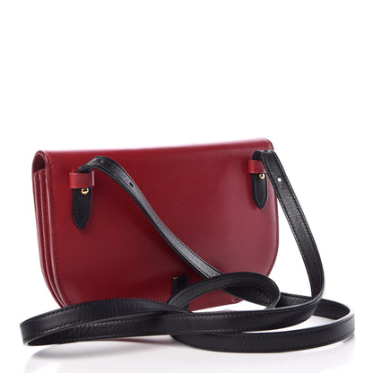 Celine Box Calfskin Multifunction Strap Wallet Coquelicot 3 of 10