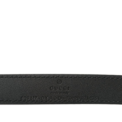 Gucci Calfskin Double G 20mm Belt 70 28 Black 4 of 6