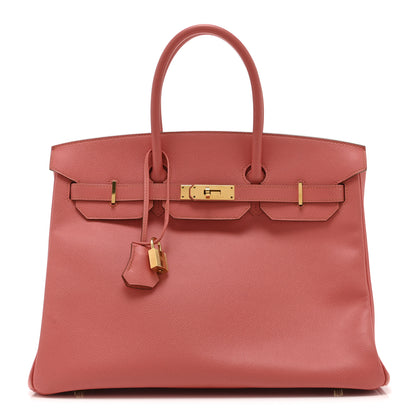 Hermes Epsom Birkin 35 Flamingo 1 of 11