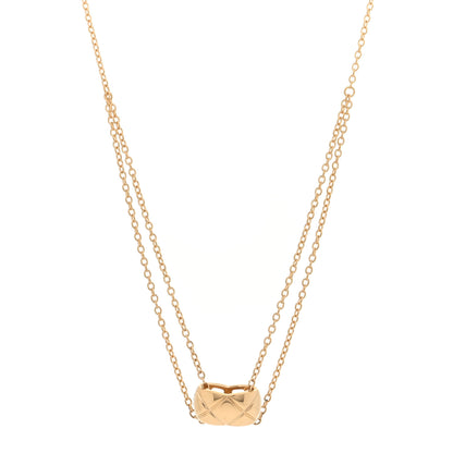 Chanel 18K Yellow Gold Coco Crush Pendant Necklace 1 of 5
