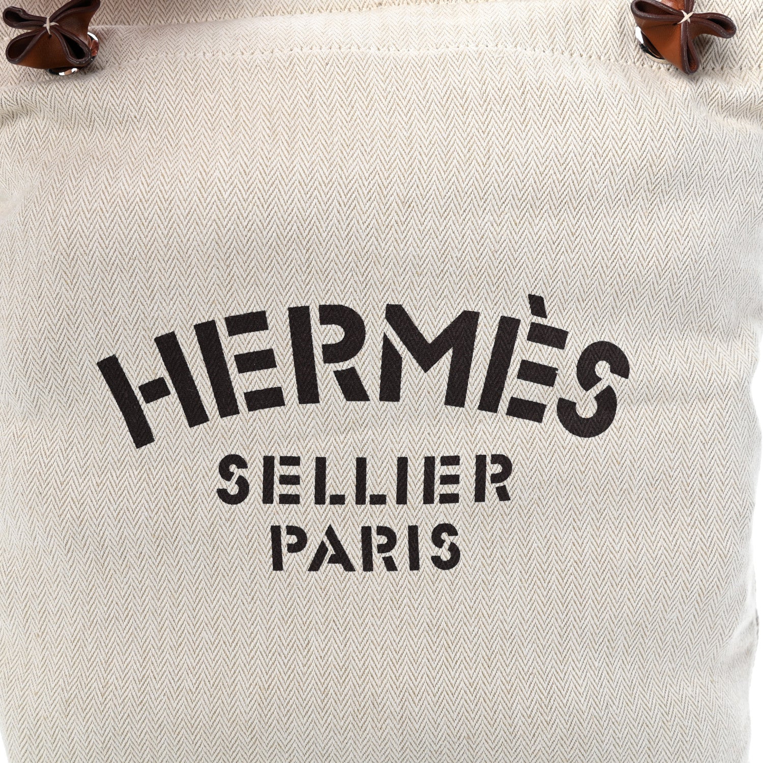 Hermes Canvas Swift Aline Grooming Bag Gold 7 of 12