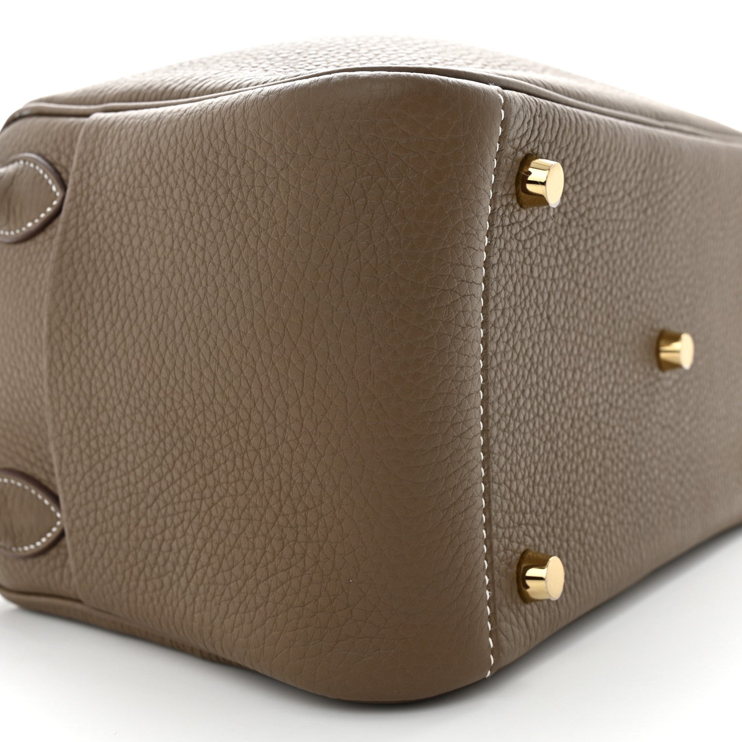Hermes Taurillon Clemence Lindy 26 Etoupe 9 of 11