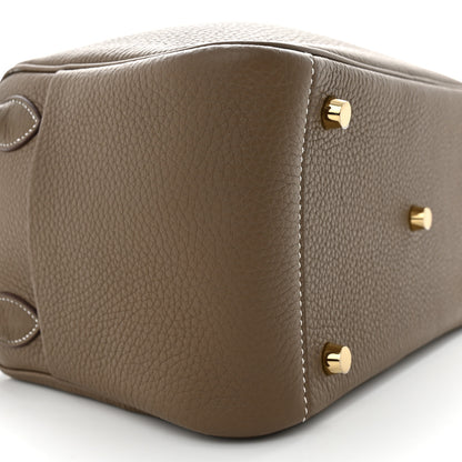 Hermes Taurillon Clemence Lindy 26 Etoupe 9 of 11