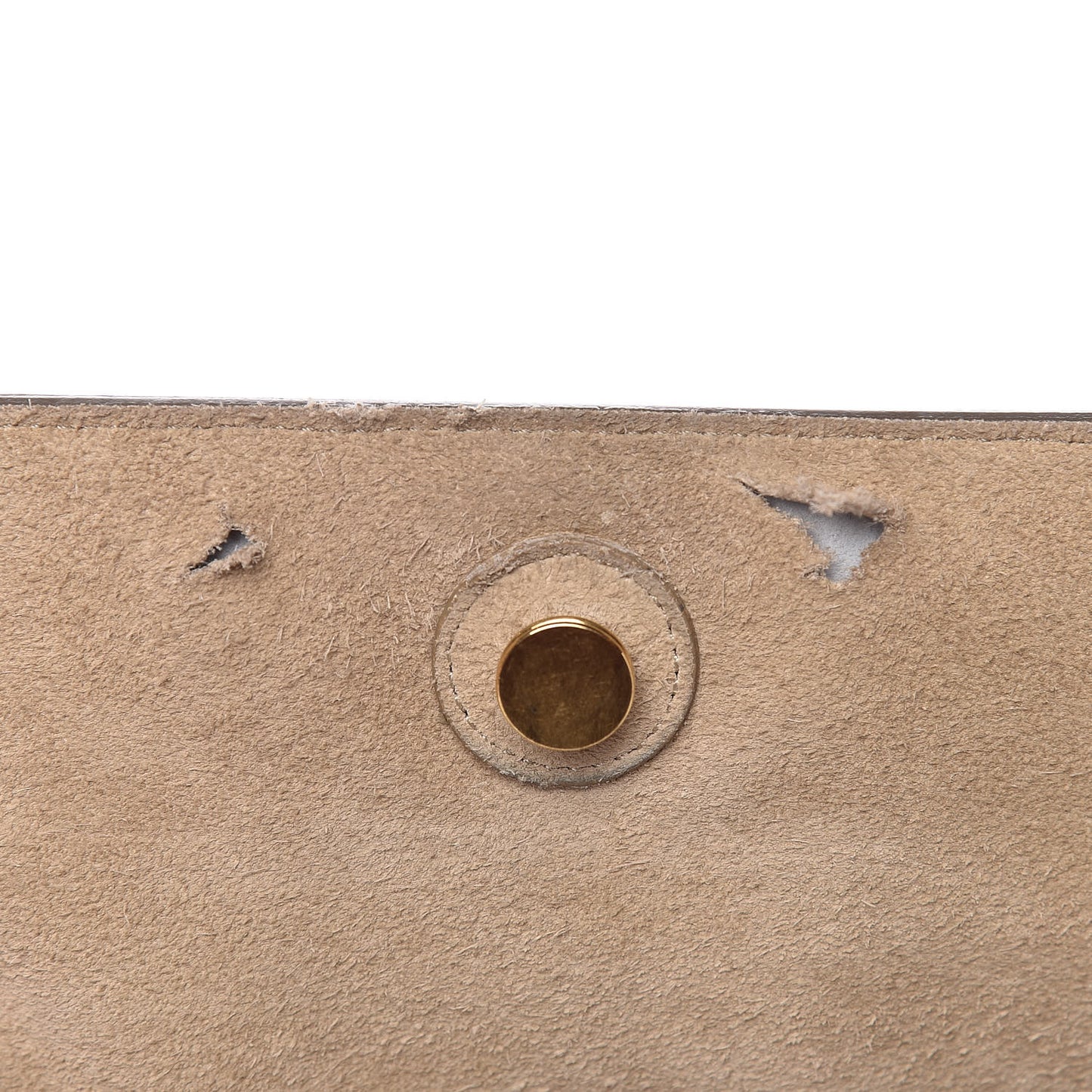 Grained Calfskin Mini Belt Bag Light Taupe