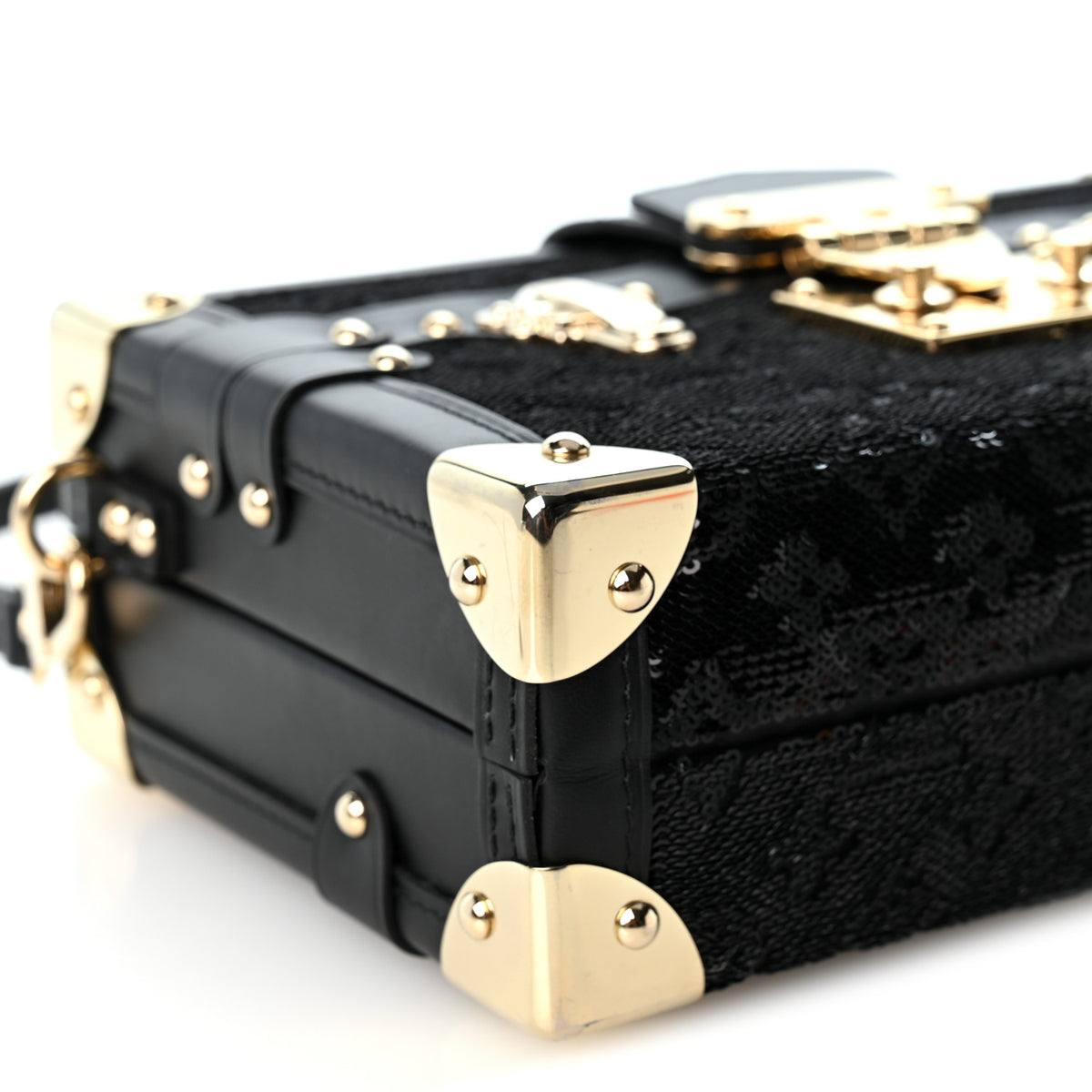 Louis Vuitton Sequins Petite Malle Black 8 of 9