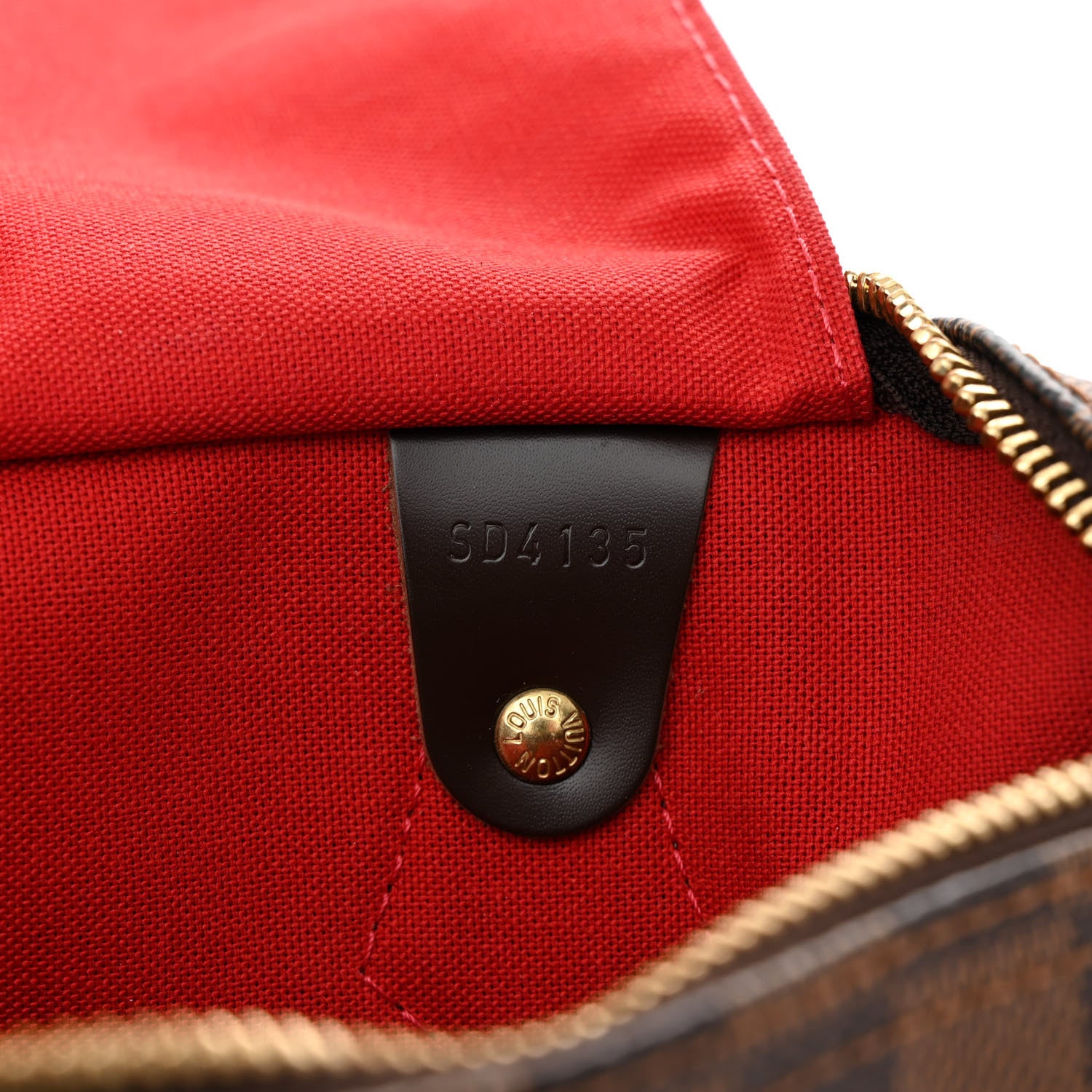 Louis Vuitton Damier Ebene Speedy 30 6 of 9