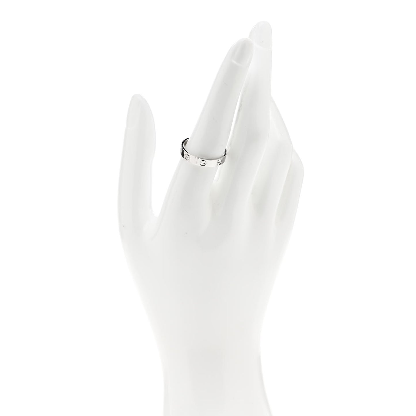 Platinum 3.5mm LOVE Wedding Band Ring 57 8