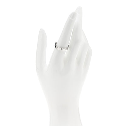 Cartier Platinum 3.5mm LOVE Wedding Band Ring 57 8 2 of 8