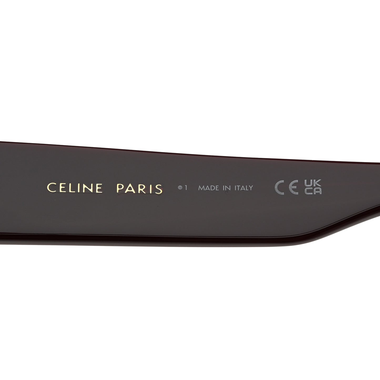 Acetate Triomphe Sunglasses CL40216U Burgundy