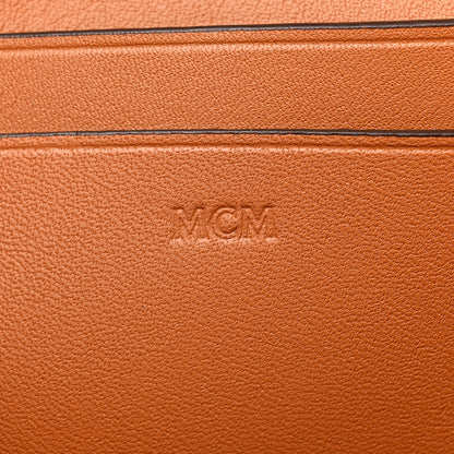 MCM Visetos Mini Diamond Shoulder Bag Cognac 6 of 11