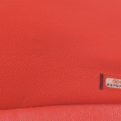 Chanel Lambskin Quilted Maxi Double Flap Red 7 of 11