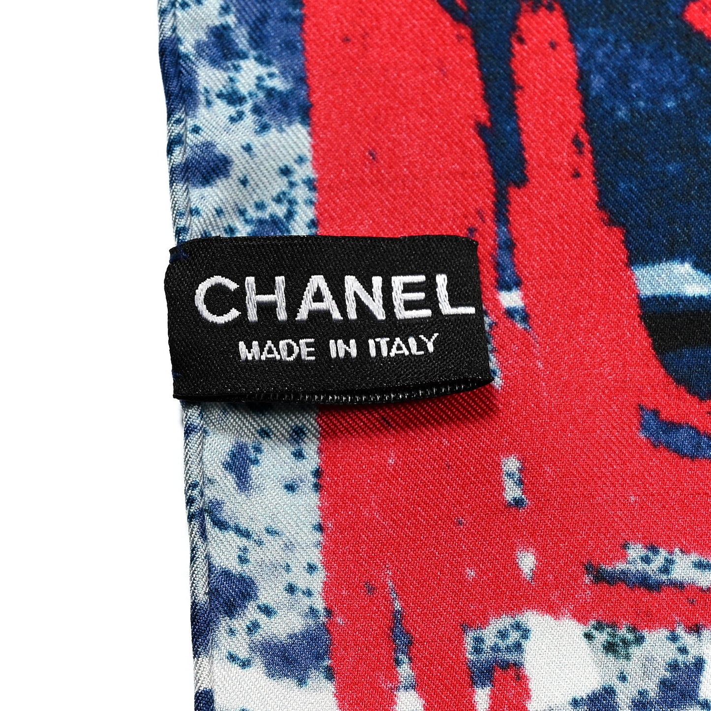 Silk Graffiti Scarf Multicolor
