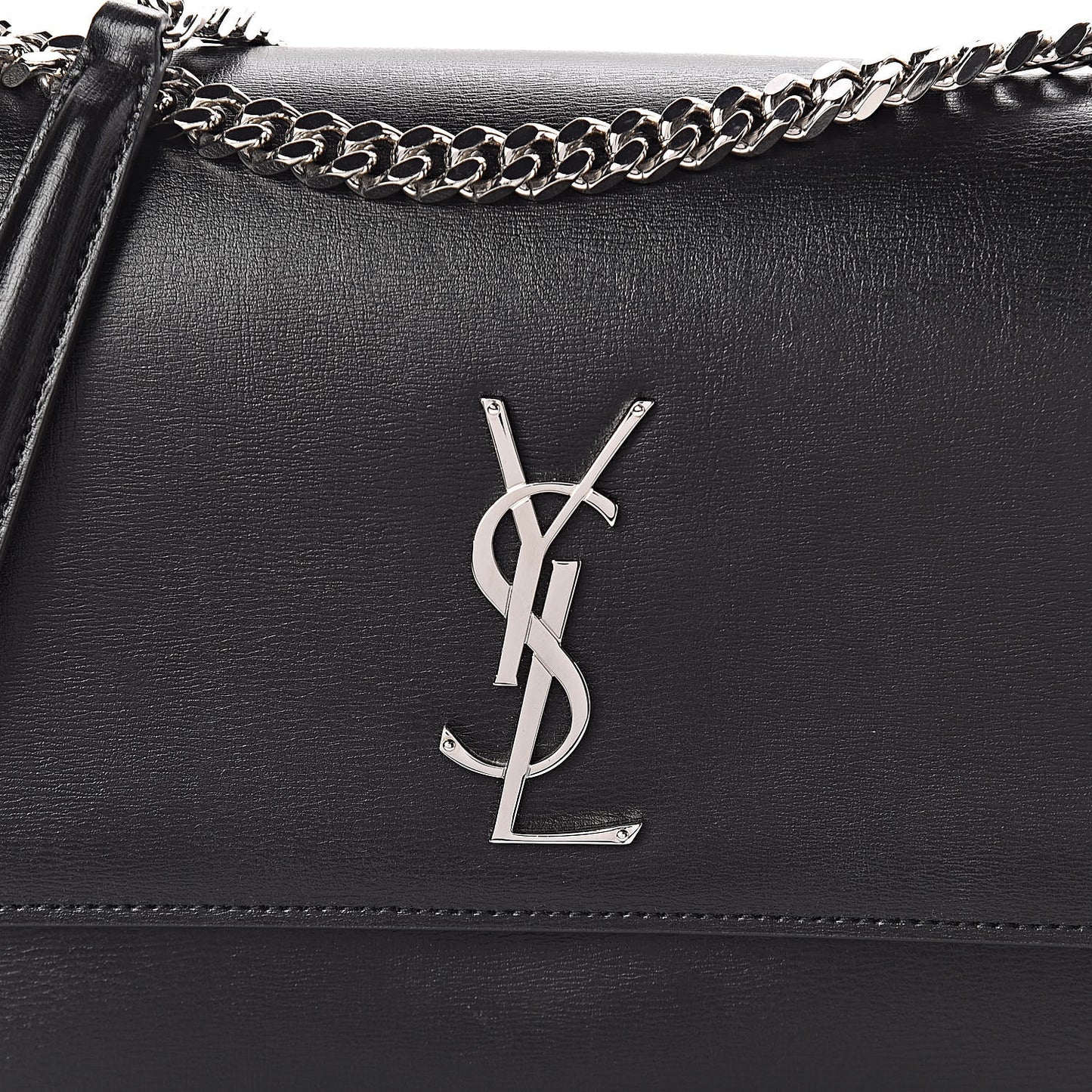 Calfskin Large Monogram Sunset Black