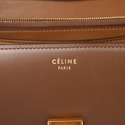 Celine Box Calfskin Medium Classic Box Flap Bag Camel 6 of 11