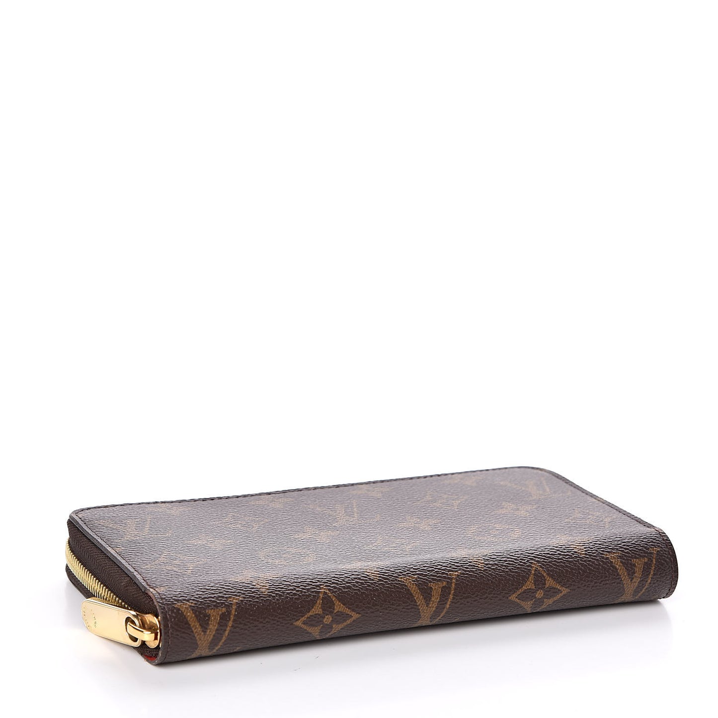 Monogram Zippy Wallet Coquelicot