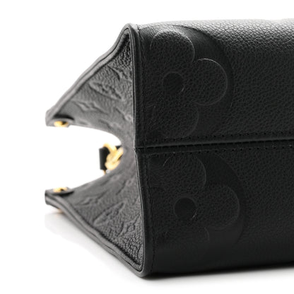 Louis Vuitton Empreinte Monogram Giant Onthego PM Black 8 of 9