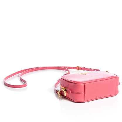 Prada Saffiano Mini Zip Crossbody Bag Tamaris 4 of 10